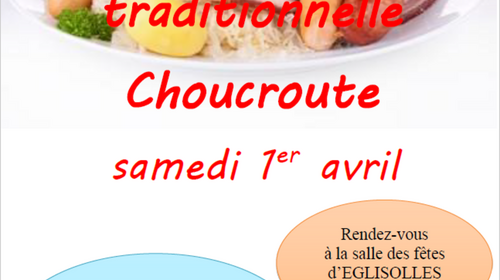 CHOUCROUTE DE L'ECOLE